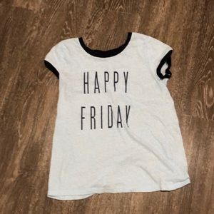 HAPPY FRIDAY tee